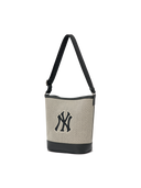MLB Korea Basic Big Logo Canvas Bucket Bag