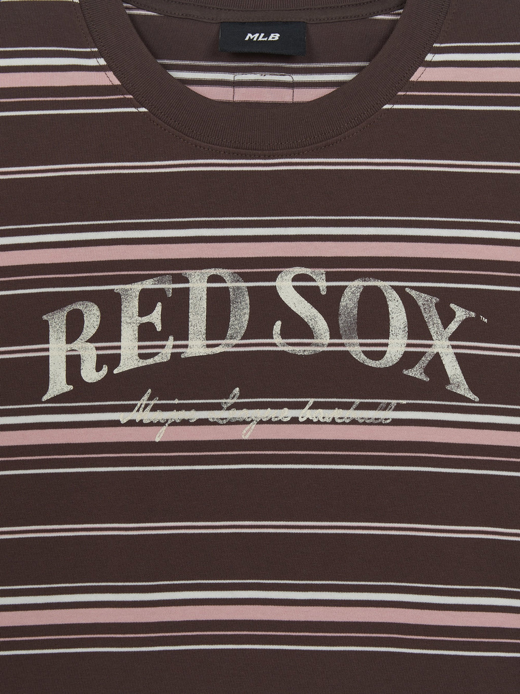 MLB Korea Sportive Stripe T-shirt