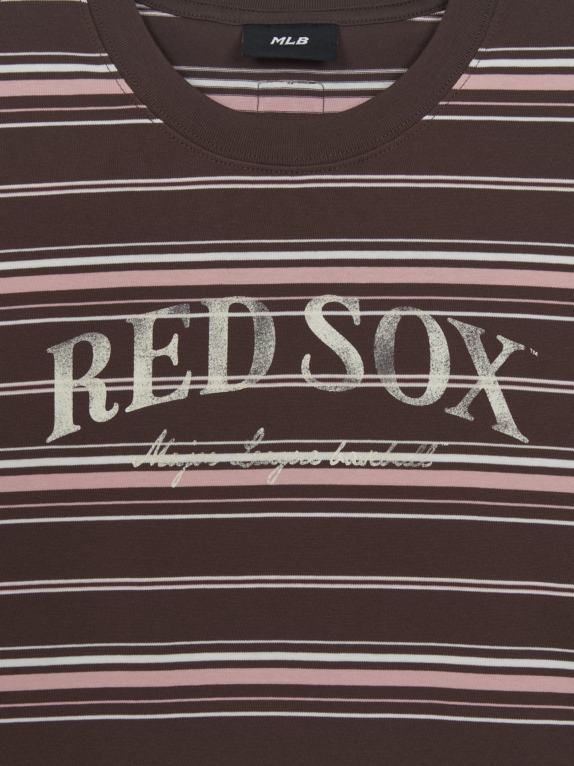 MLB Korea Sportive Stripe T-shirt