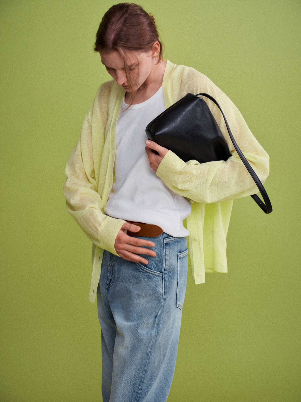 Facade Pattern Vintage Wayne Bag black