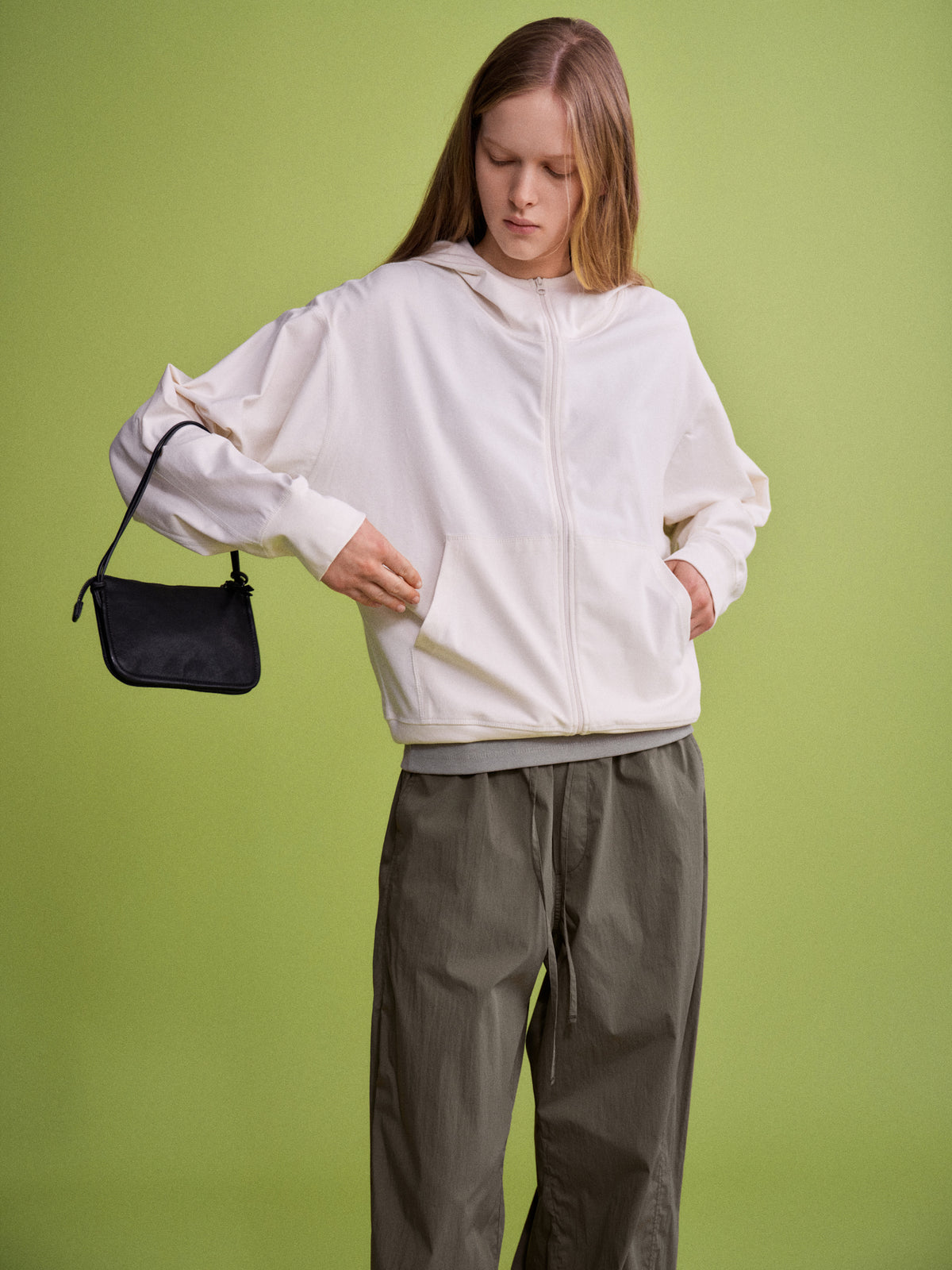 Facade Pattern Gavin Washed Leather Mini Bag black