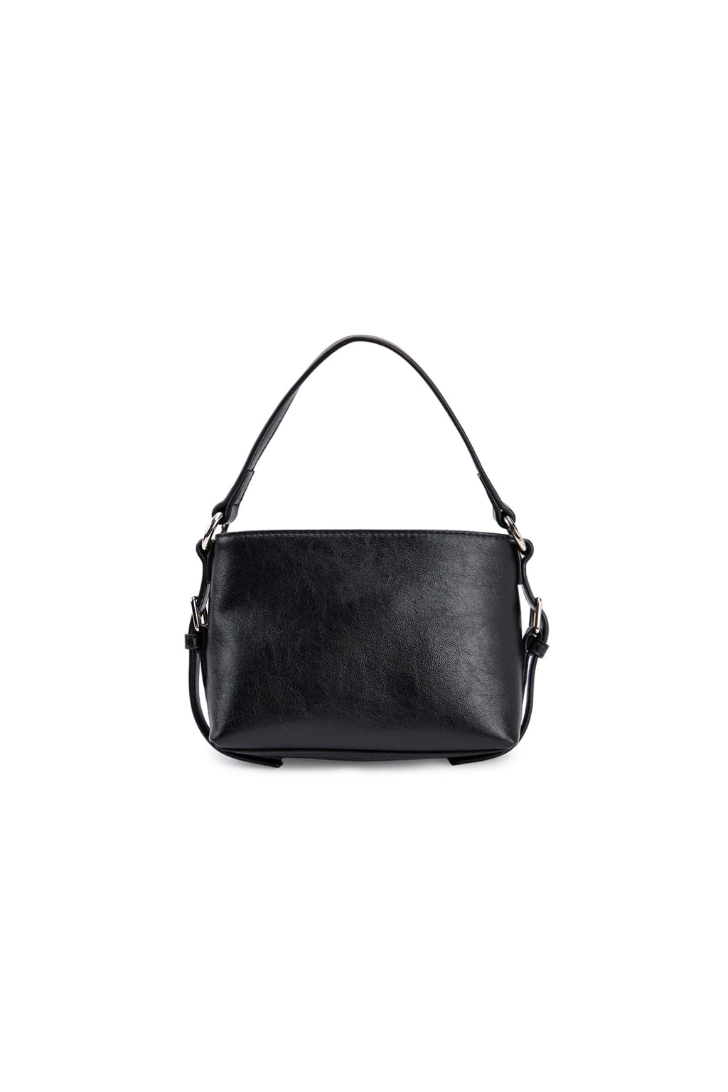 [matinkim] HANDLE MINI CROSS BAG IN BLACK