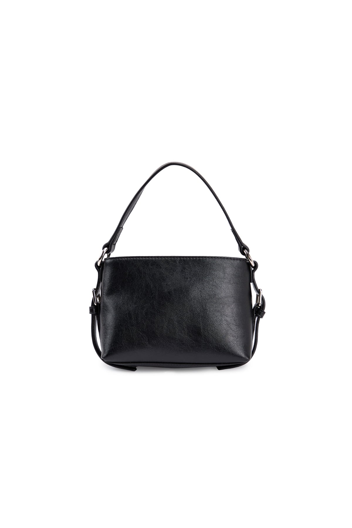 [matinkim] HANDLE MINI CROSS BAG IN BLACK