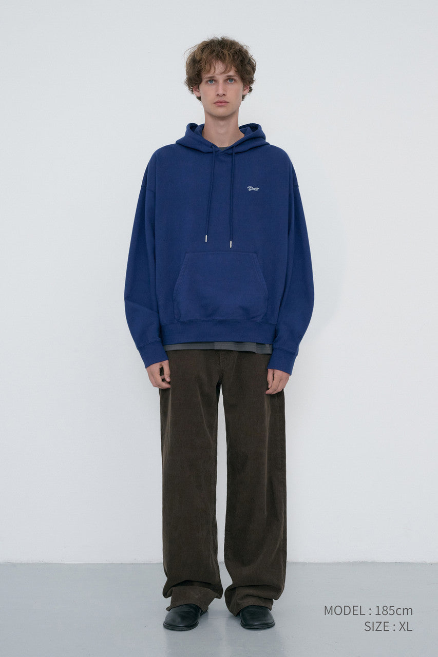Dunst Unisex Garment Dyed Hoodie Navy