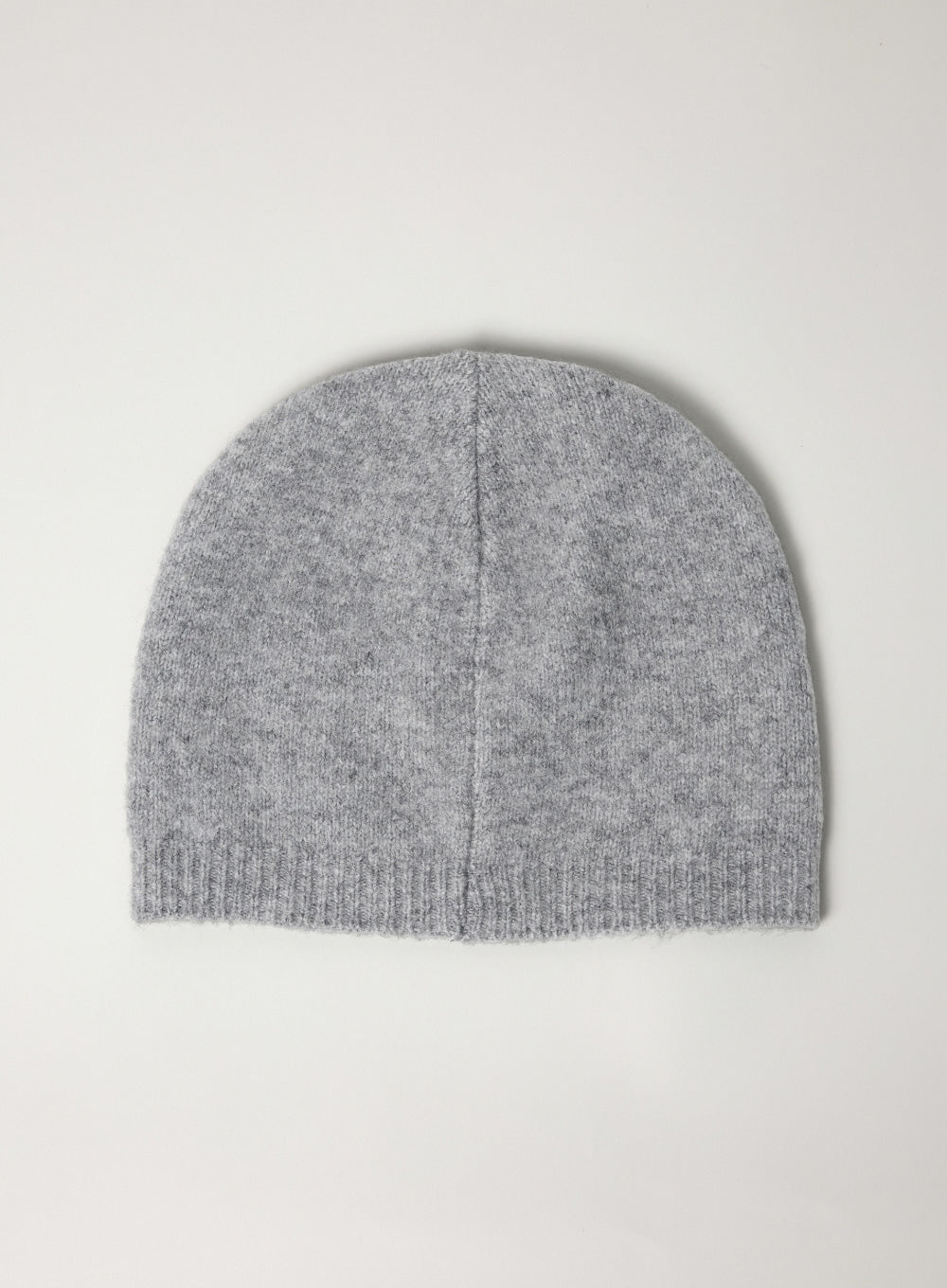 [satur] S Logo Brushed Beanie - Melange Gray