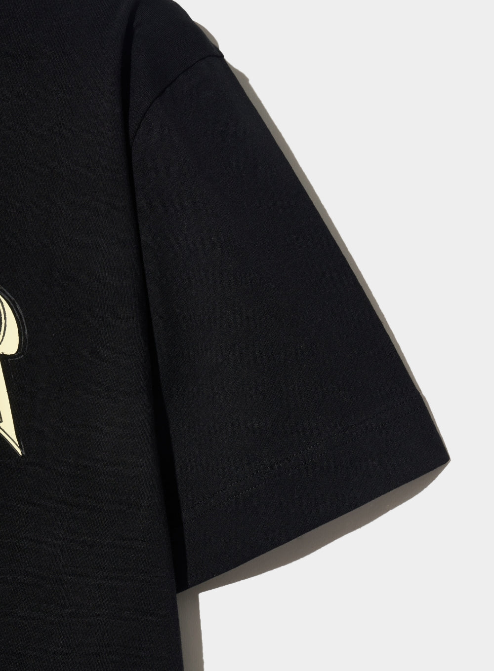 [satur] (W) Citron Summer Graphic T-Shirt - Classic Black