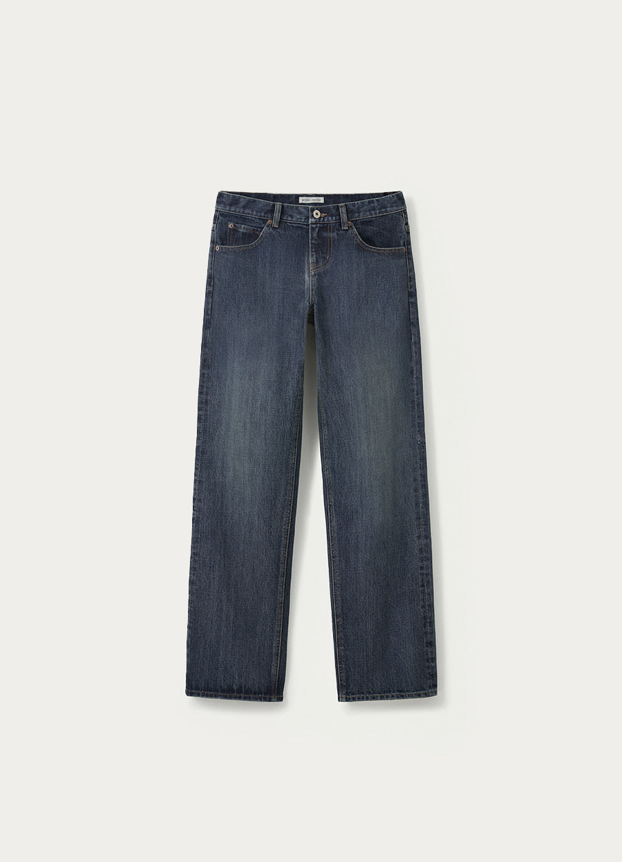 Nothing Written Nils straight jeans (Washed blue, W)