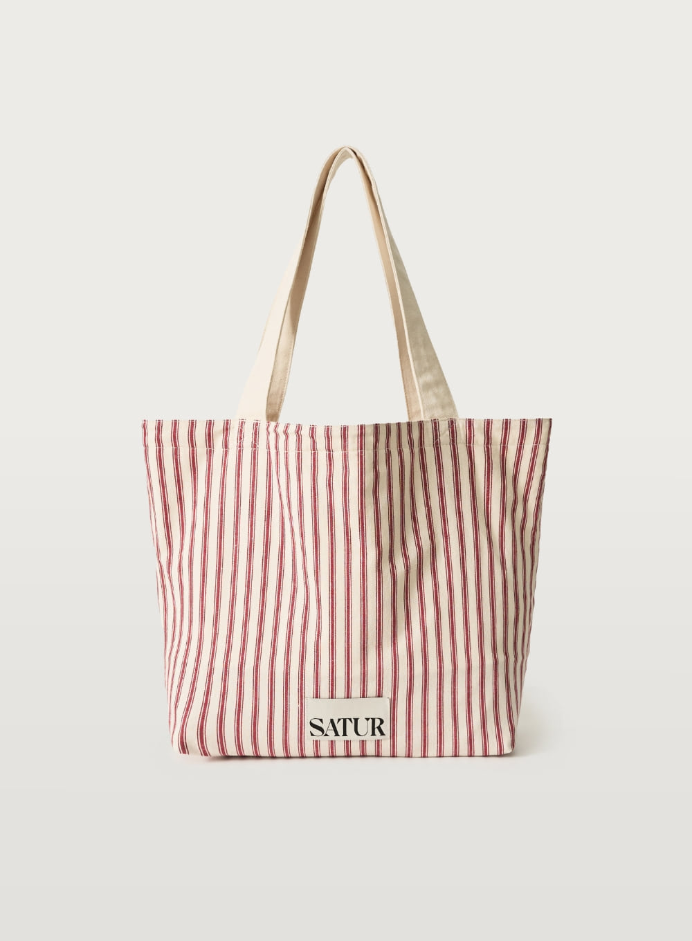 [satur] Classic Reversible Shoulder Bag - Red