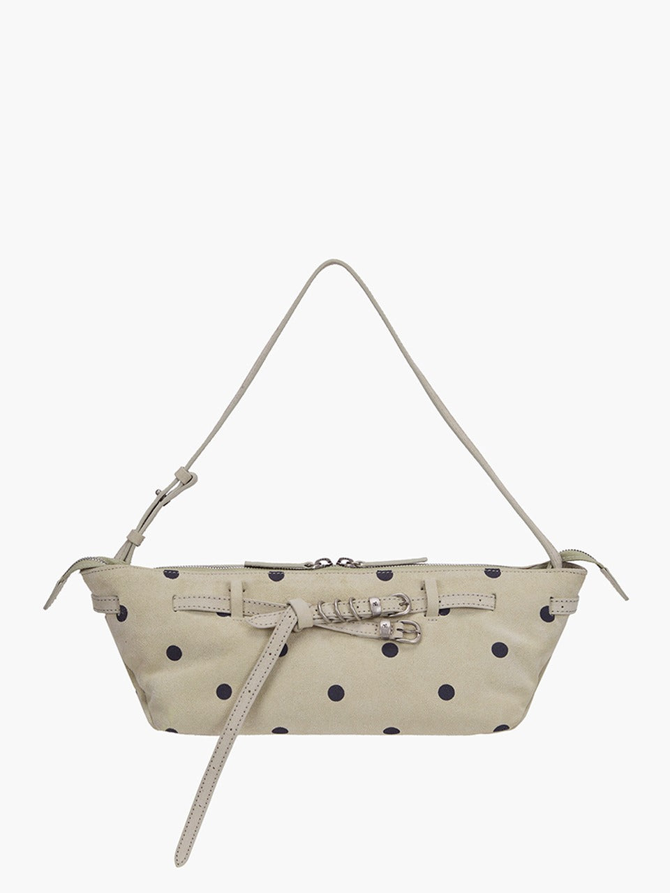 Margesherwood Grandma Used Sling Bag blond wood printed suede