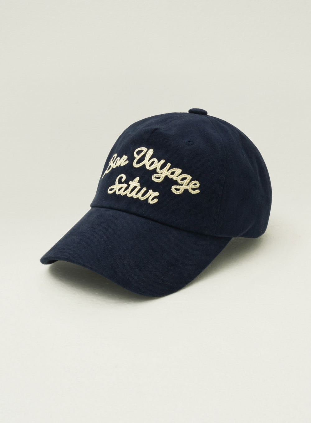 [satur] Bon Voyage 5 Panel Ball Cap - Navy