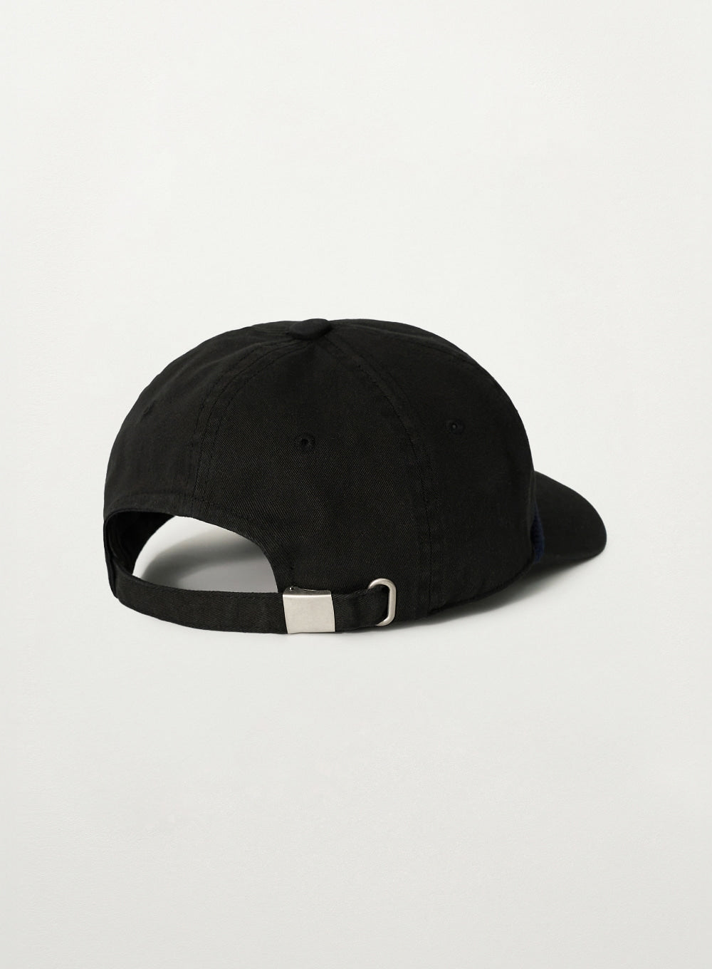 Satur Crest Logo Loop Ball Cap - Black