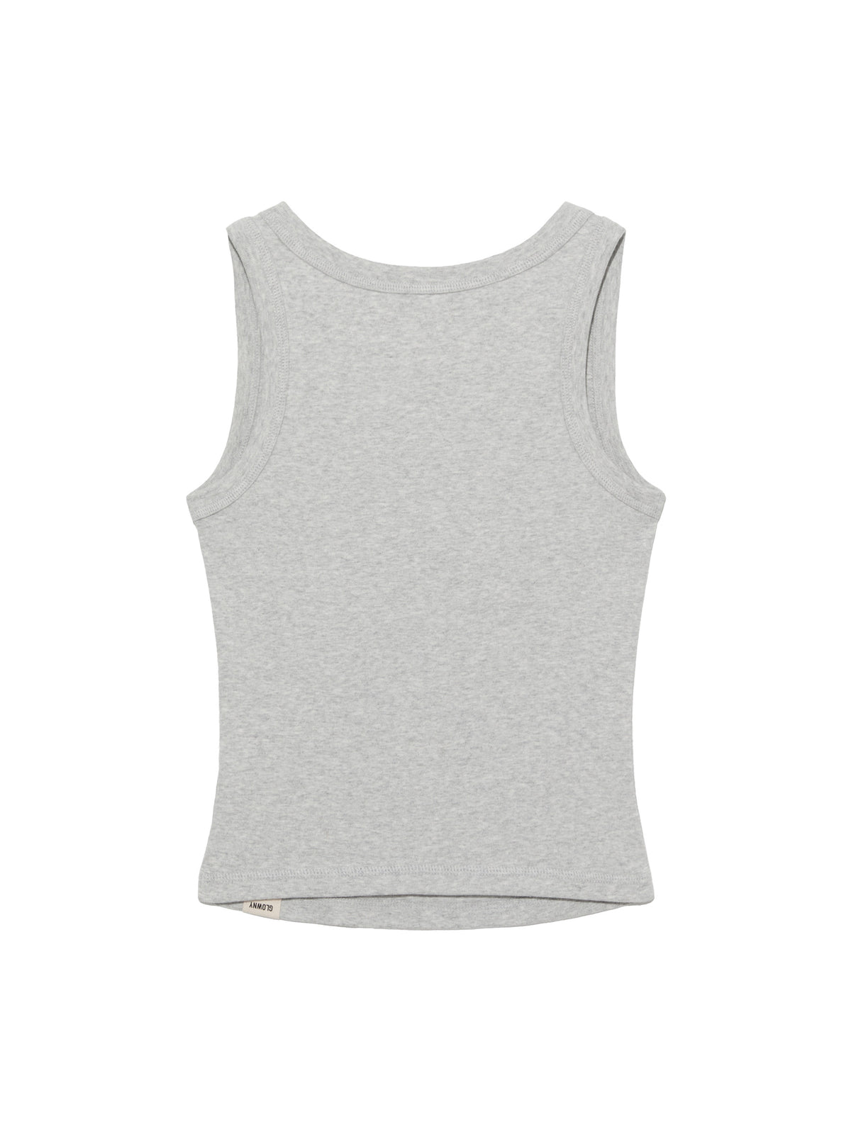 GLOWNY G Classic Scoop Neck Sleeveless (Melange Gray)