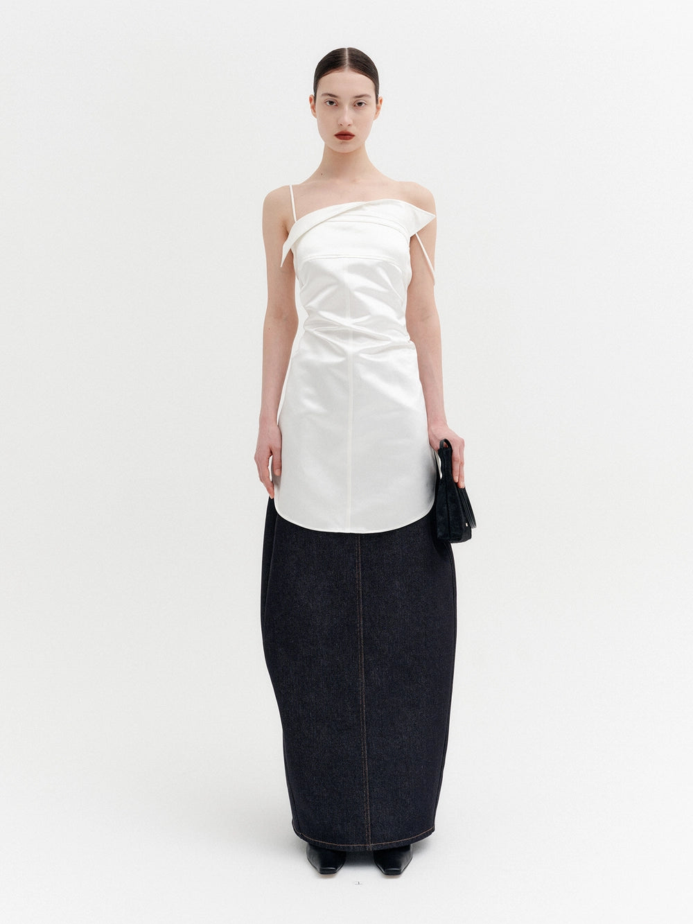 EENK Panel Line Top - Ivory