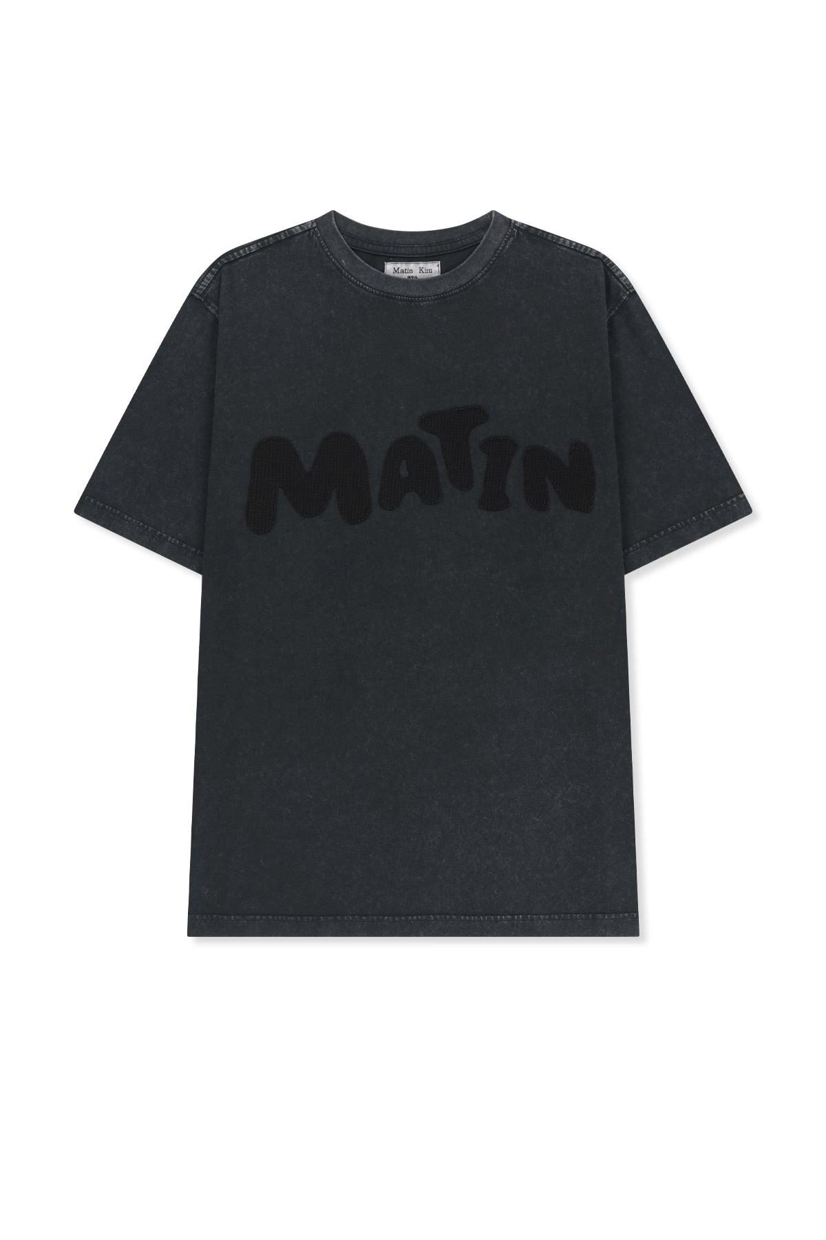 Matinkim Waffle Applique Logo Top IN Charcoal