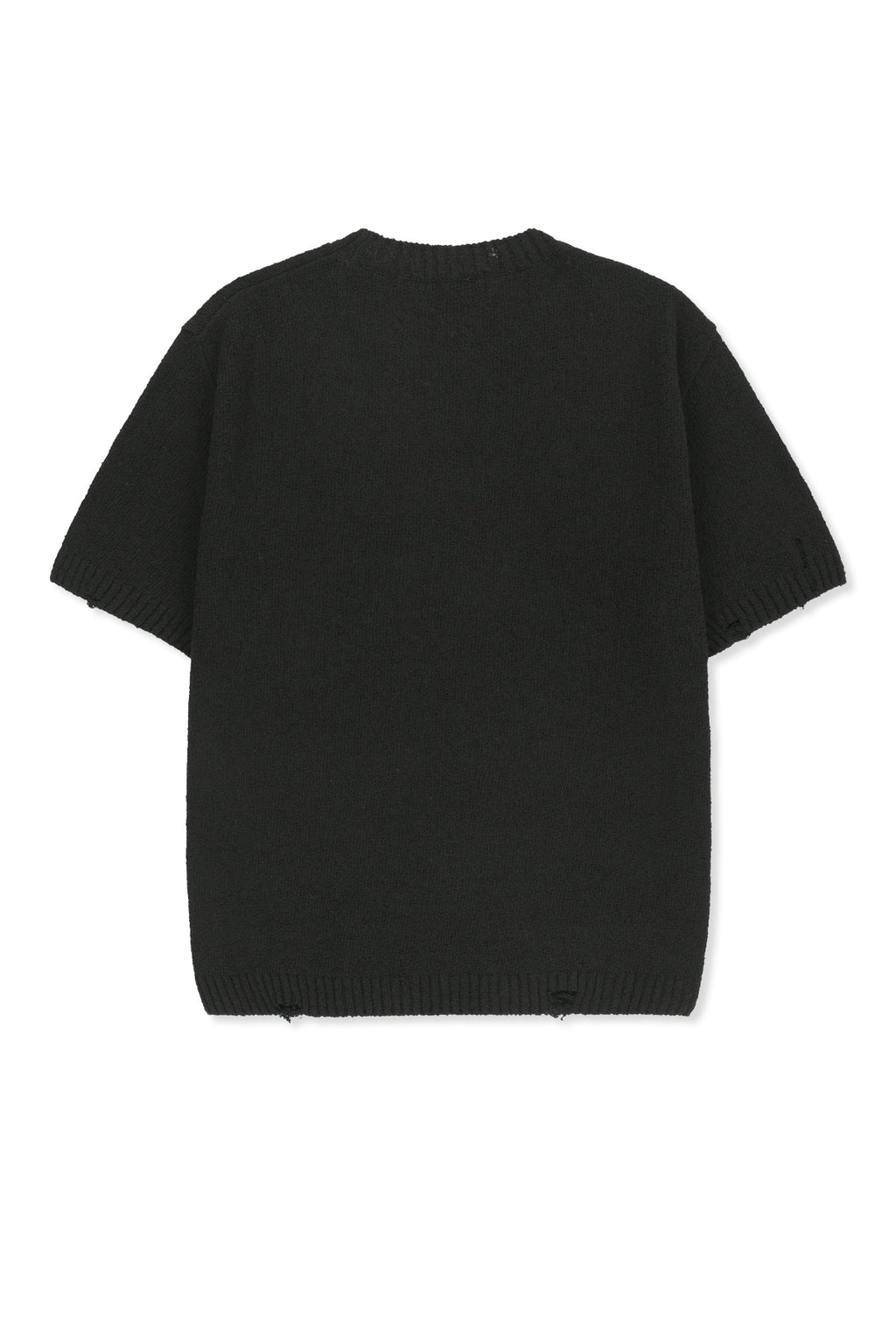Matinkim Half Sleeve Logo Pullover For Men IN Black