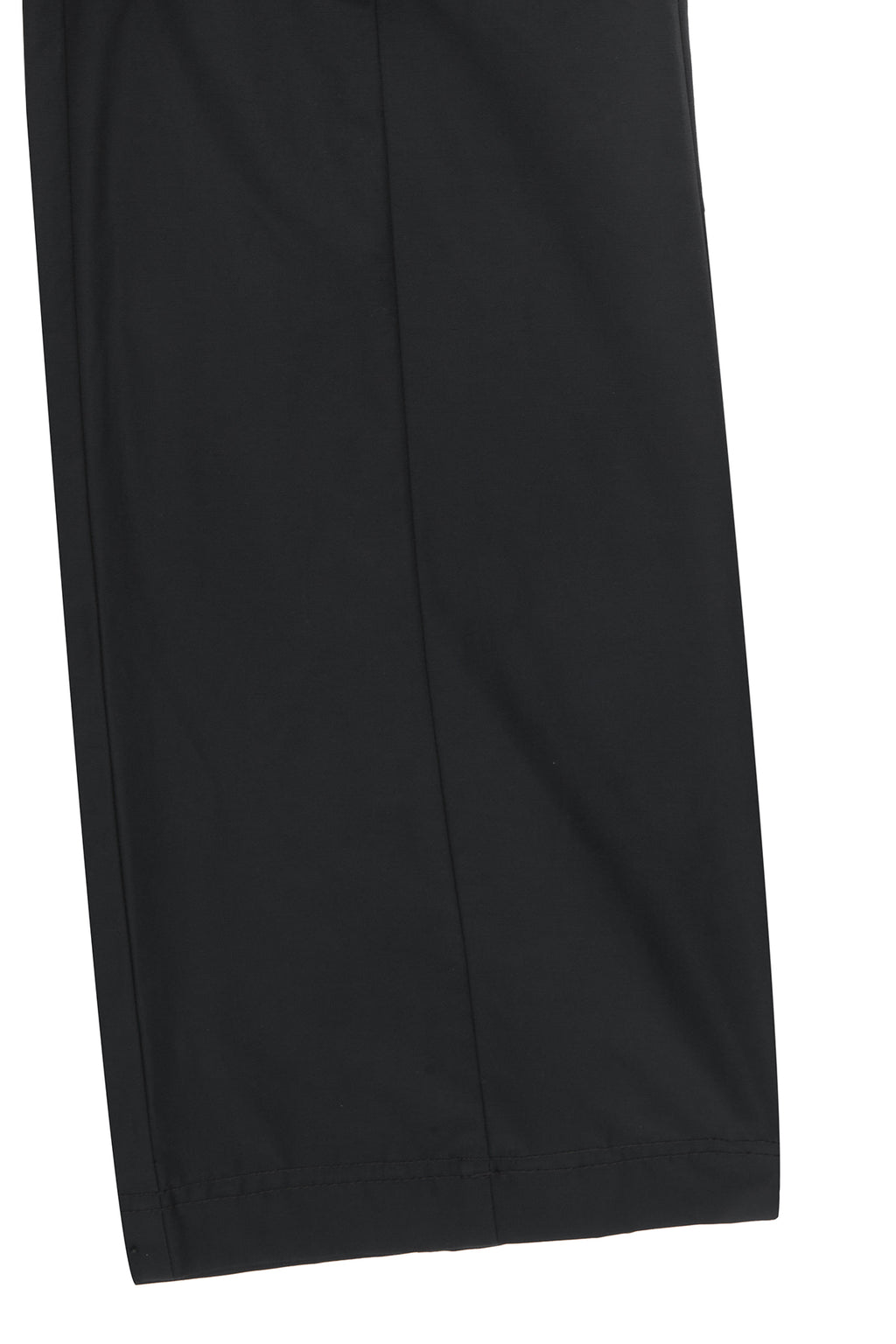 [matinkim] KNEE POINT TUCK WIDE PANTS IN CHARCOAL