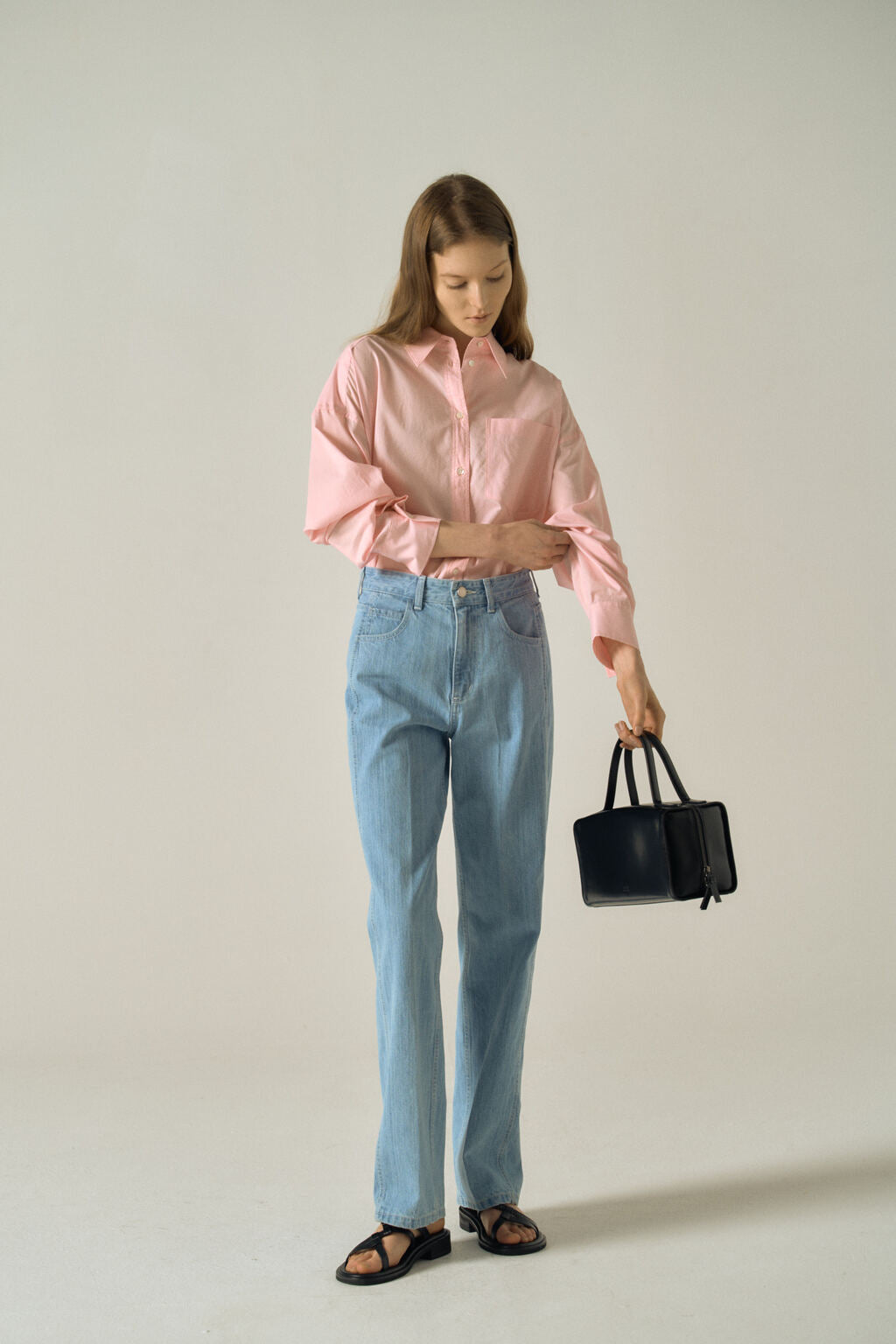 Facade Pattern Boyfit Breeze Shirt pink