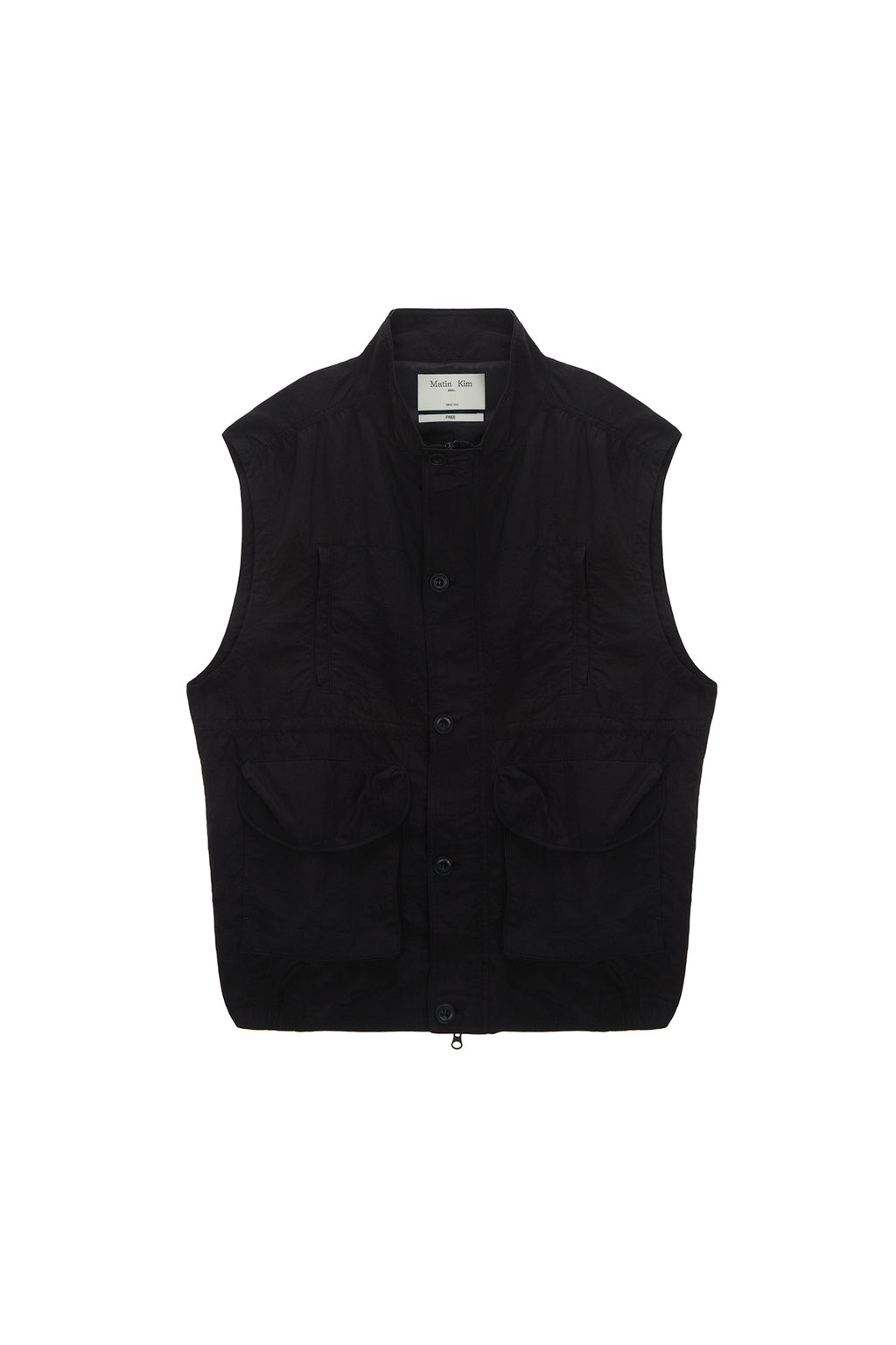 Matinkim Nylon Fishing Vest For Men IN Black