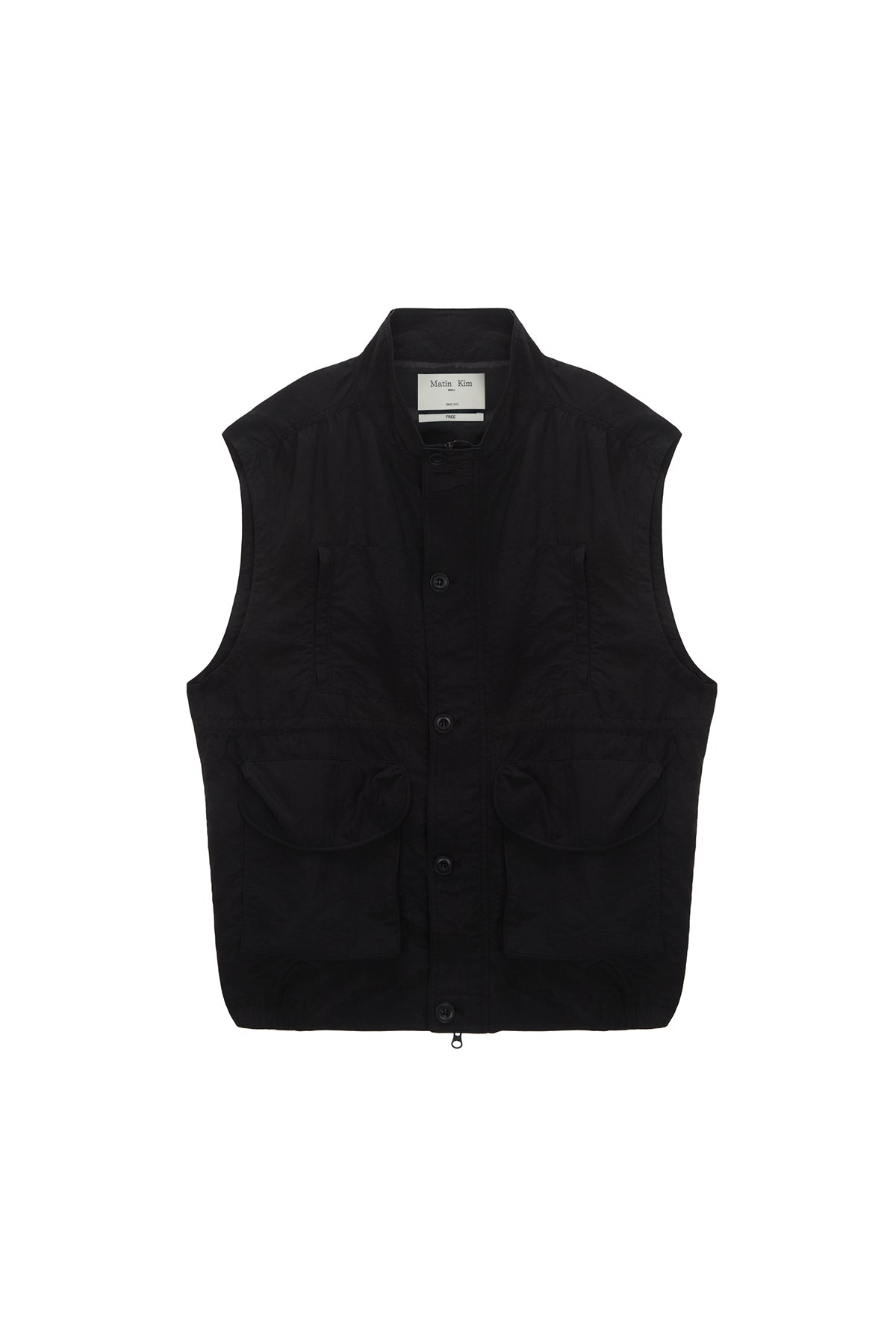 Matinkim Nylon Fishing Vest For Men IN Black