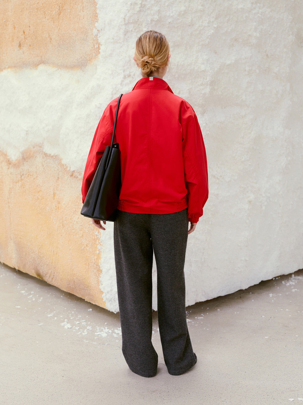 Low Classic Reversible Zip-Up Jumper Red