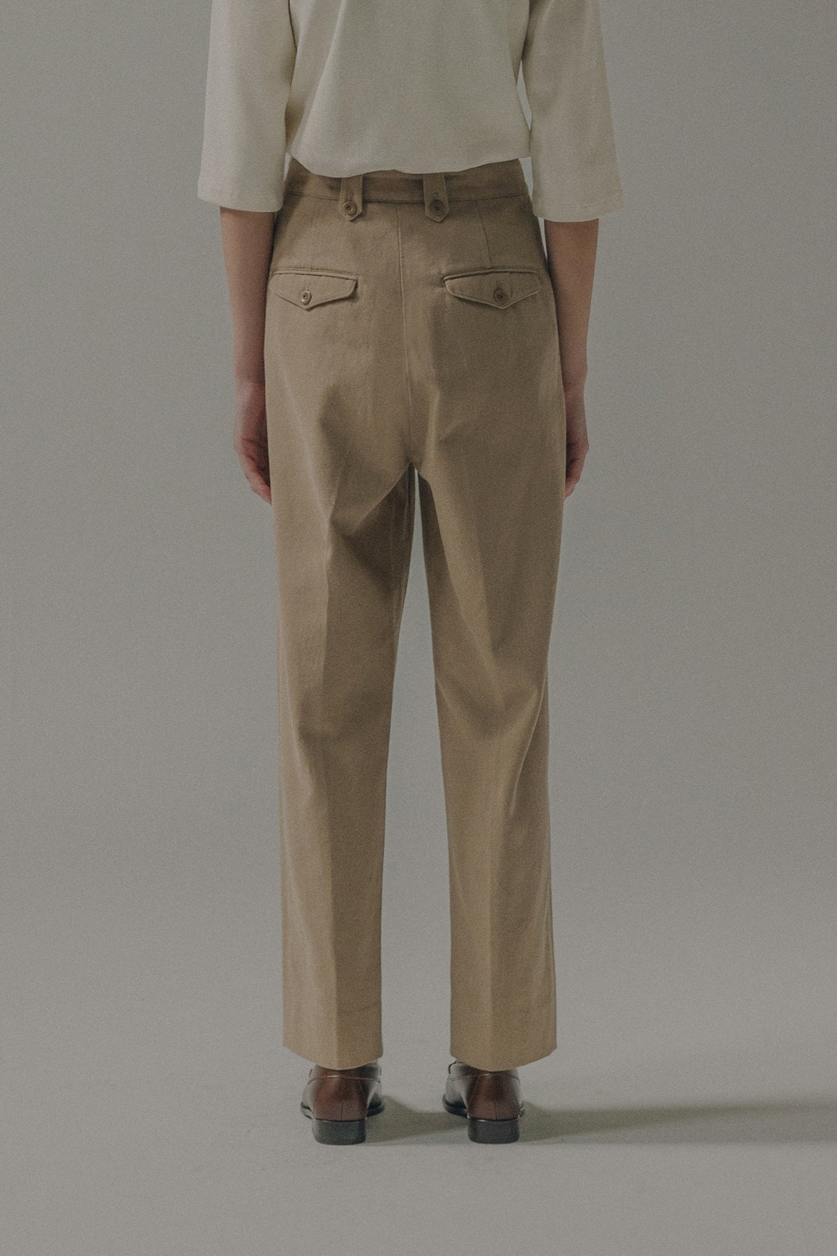 Nothing Written Terry school pants (Camel)