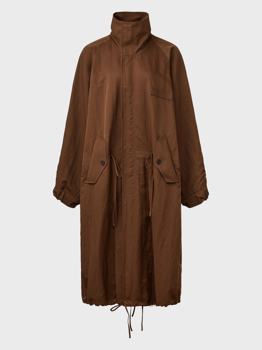 EENK Reversible High-Neck Long Jumper - Brown