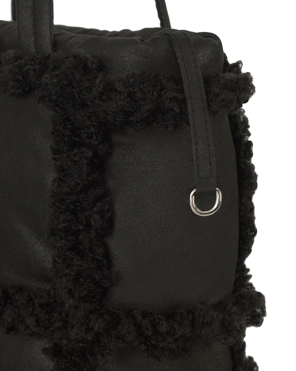 [standoil] Bubble Bag Mini · Bubble Bag Mini / Black Fur