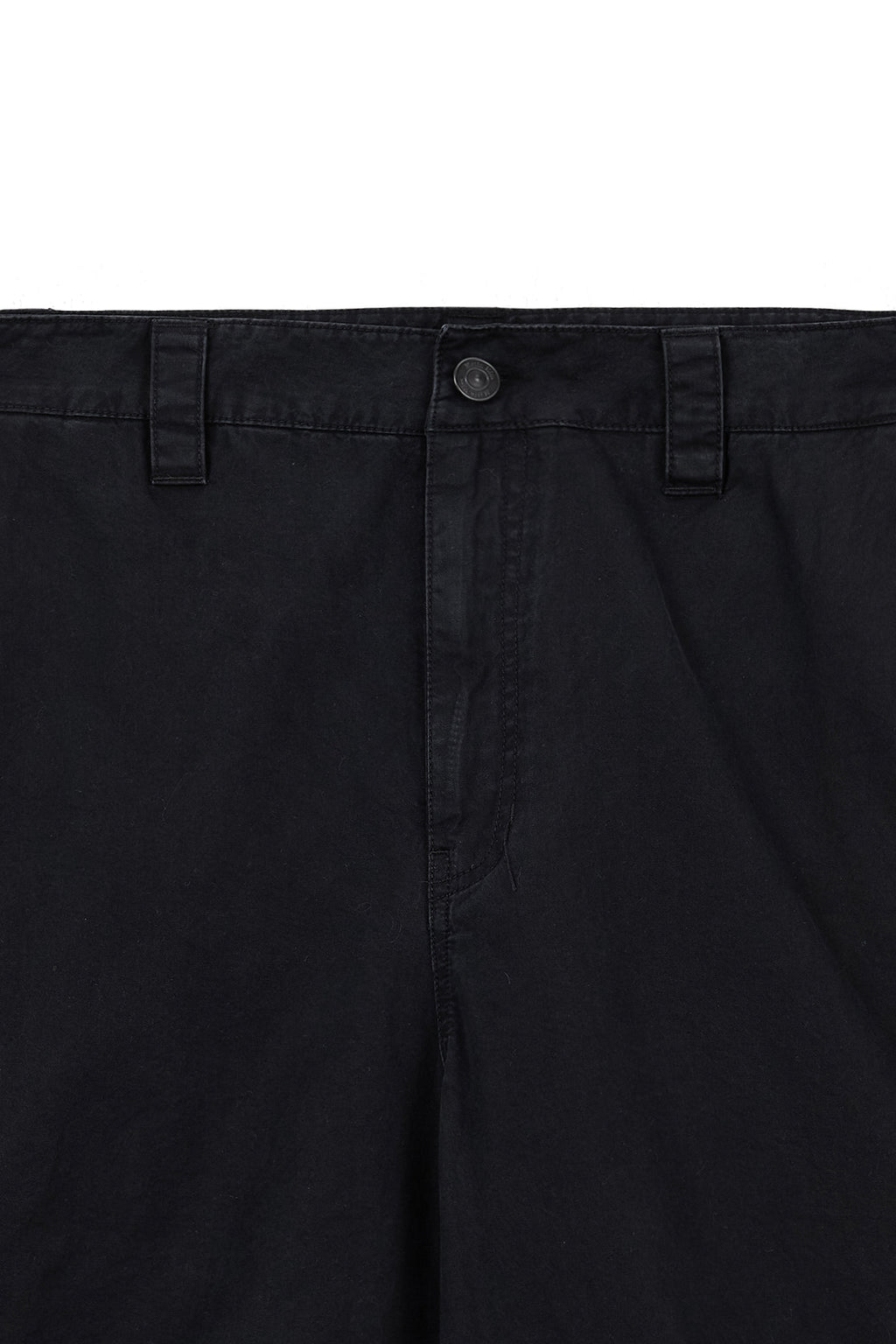 [matinkim] WASHED WIDE CARGO PANTS FOR MEN IN BLACK