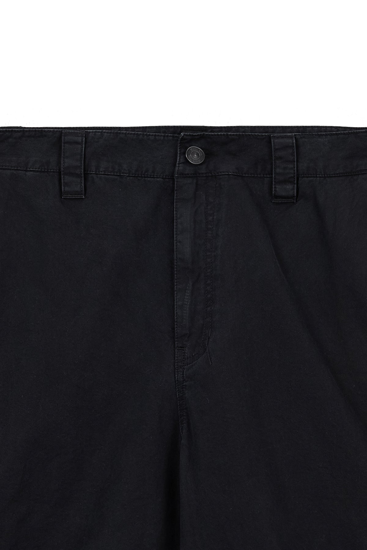 [matinkim] WASHED WIDE CARGO PANTS FOR MEN IN BLACK