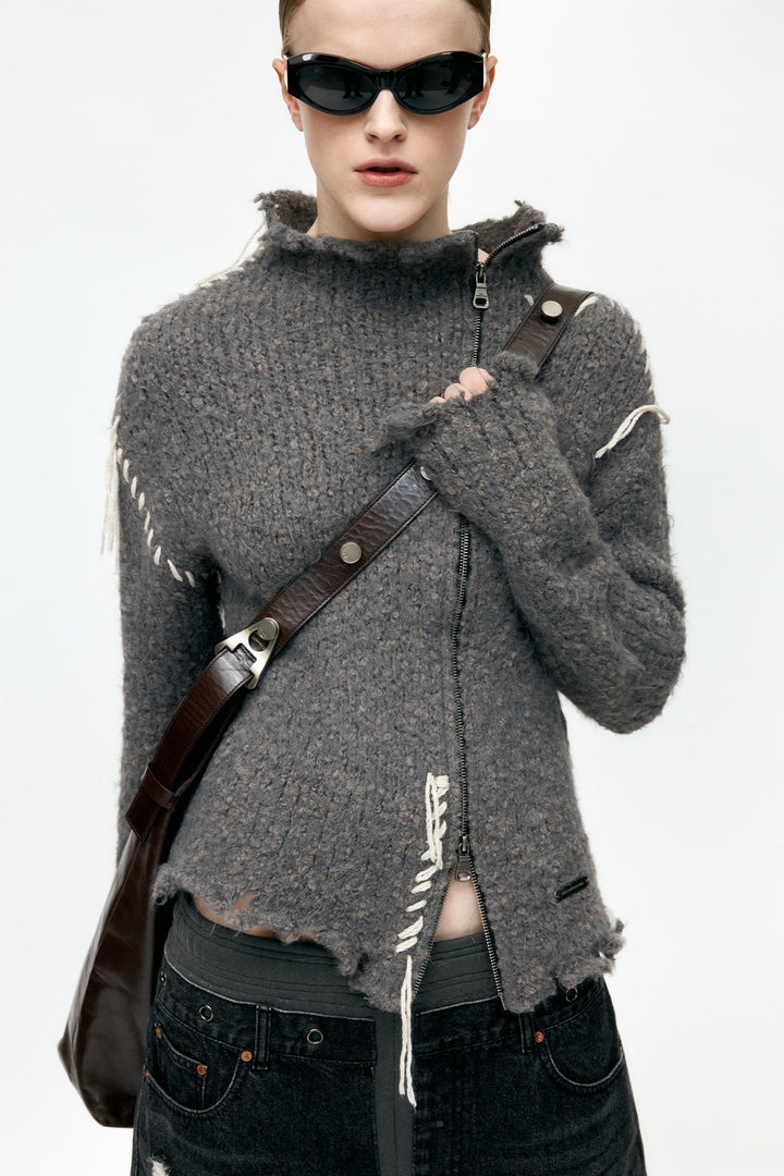 Andersson Bell Harlow Damaged Knit Jacket