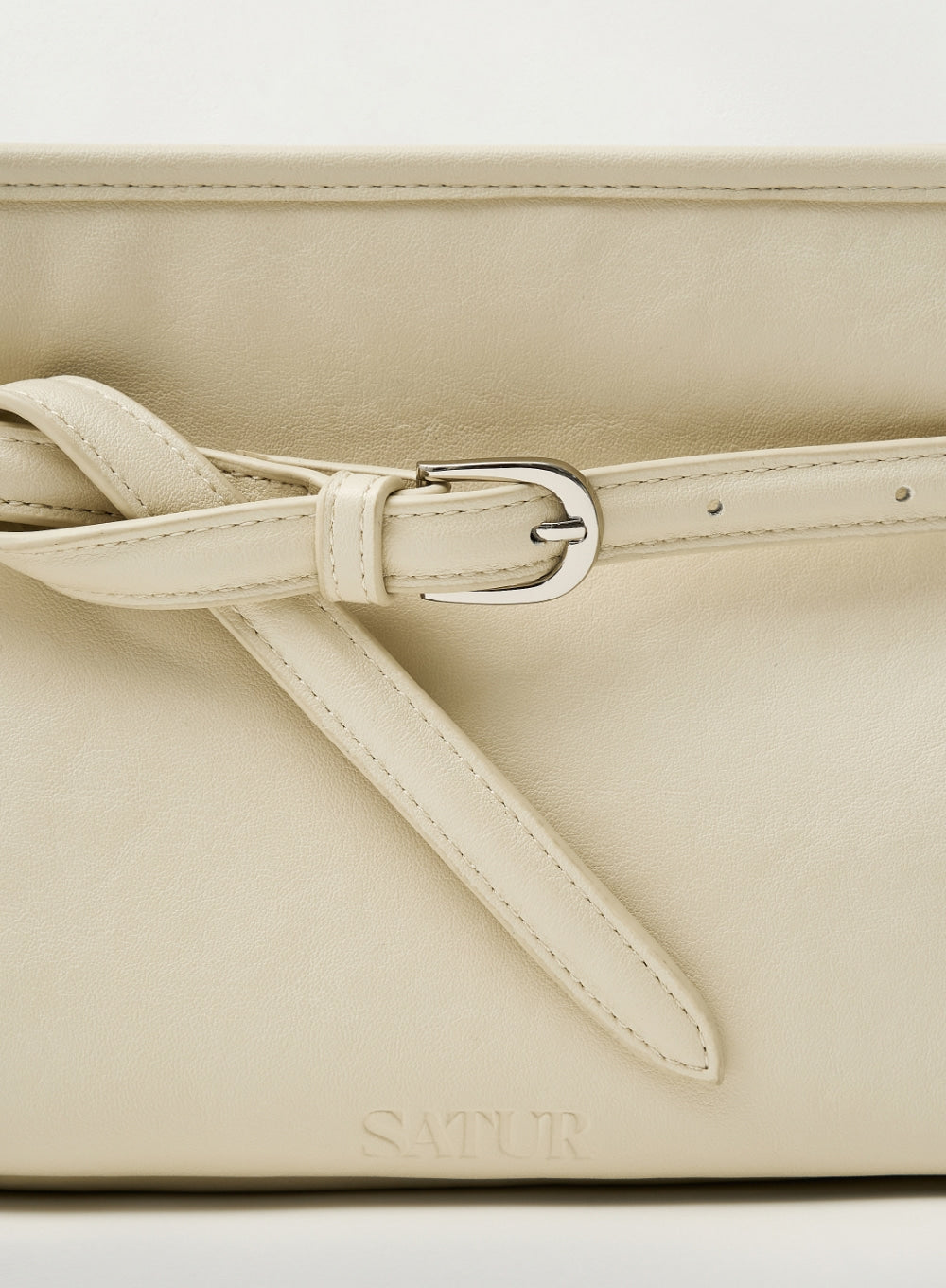 [satur] Belt Mini Shoulder Bag - Beige