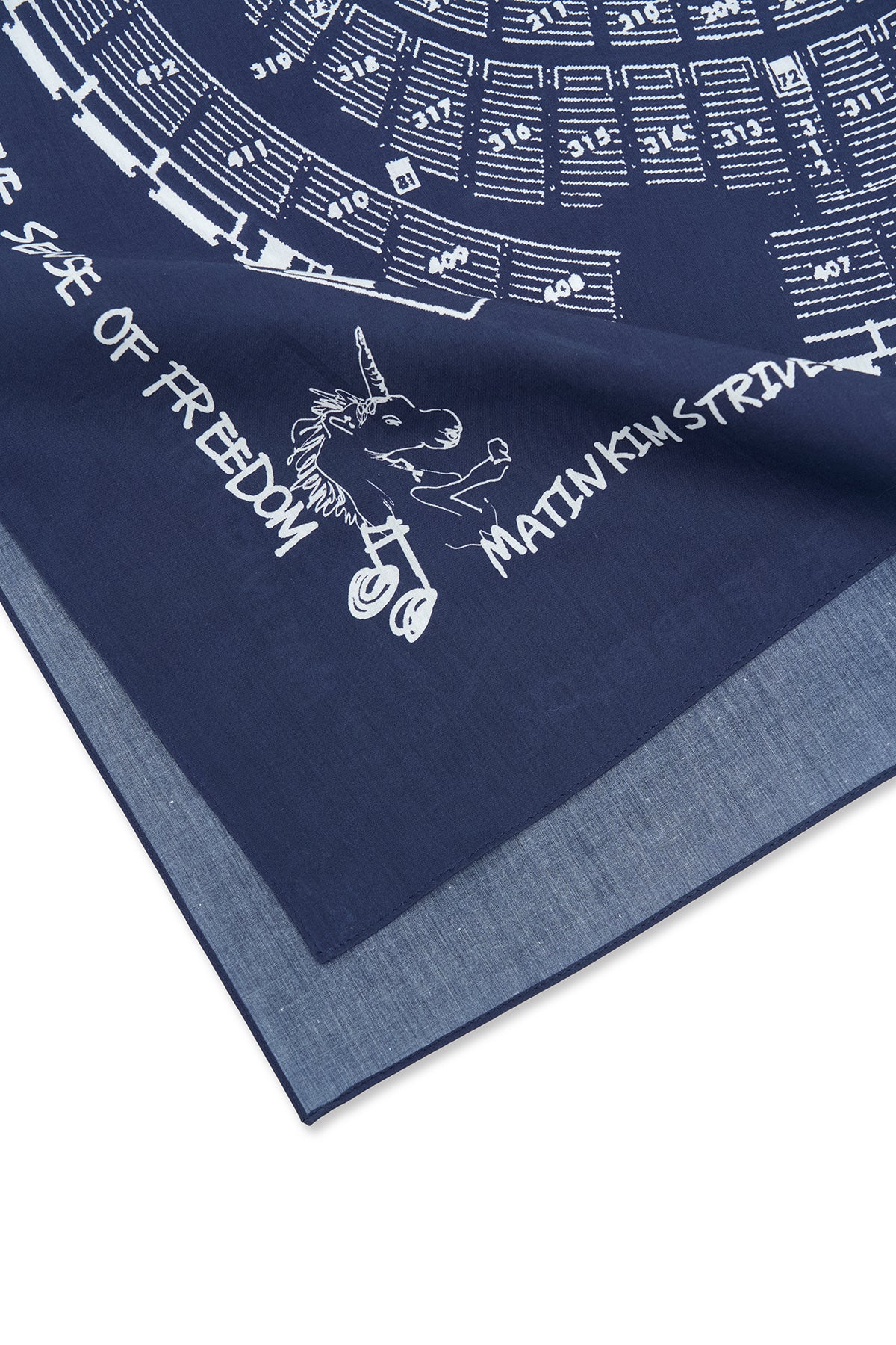 [matinkim] Matin Logo Festa Bandana IN Navy