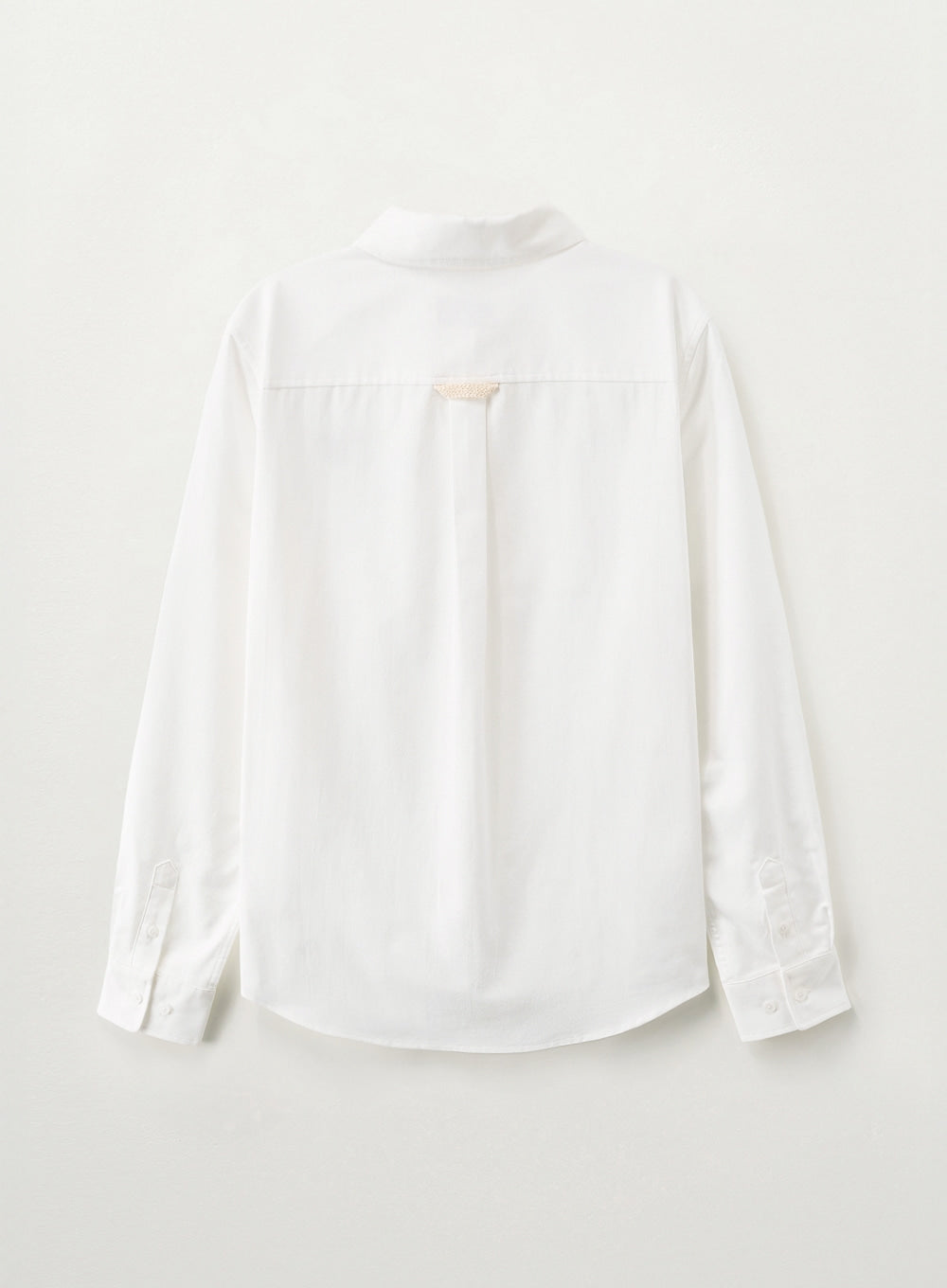 [SATUR] Loren Oxford Shirt - White