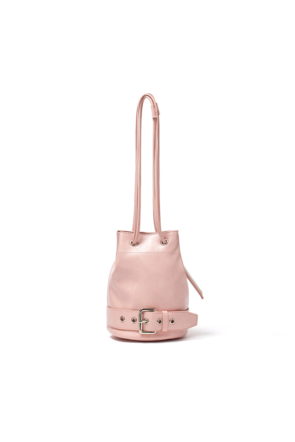 Matinkim Belted Mini Bucket Bag IN Pink