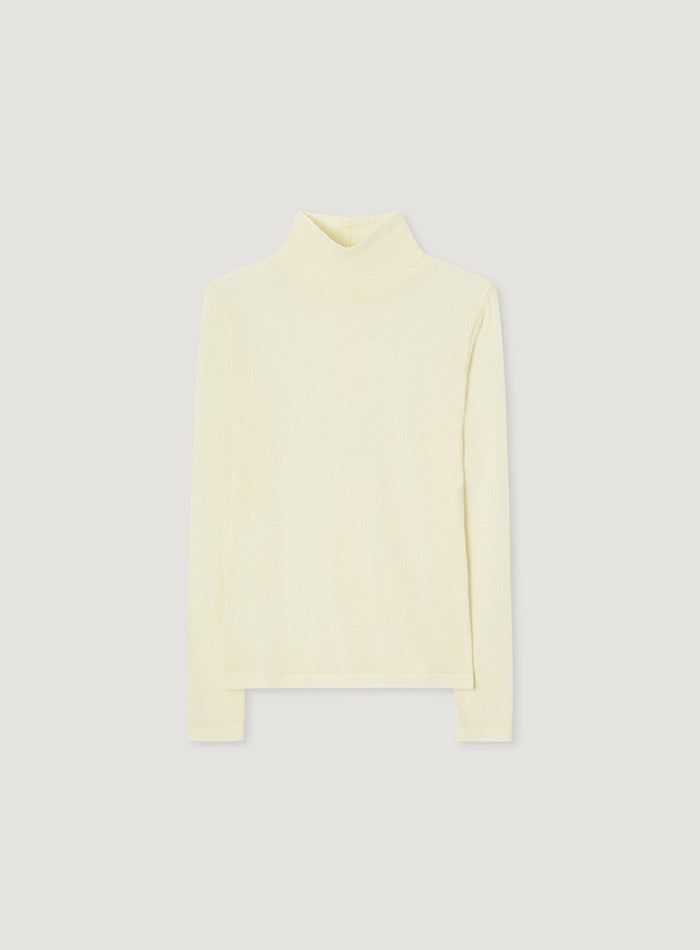 Mango Maniplease Sheerly Turtle Tee Light Yellow