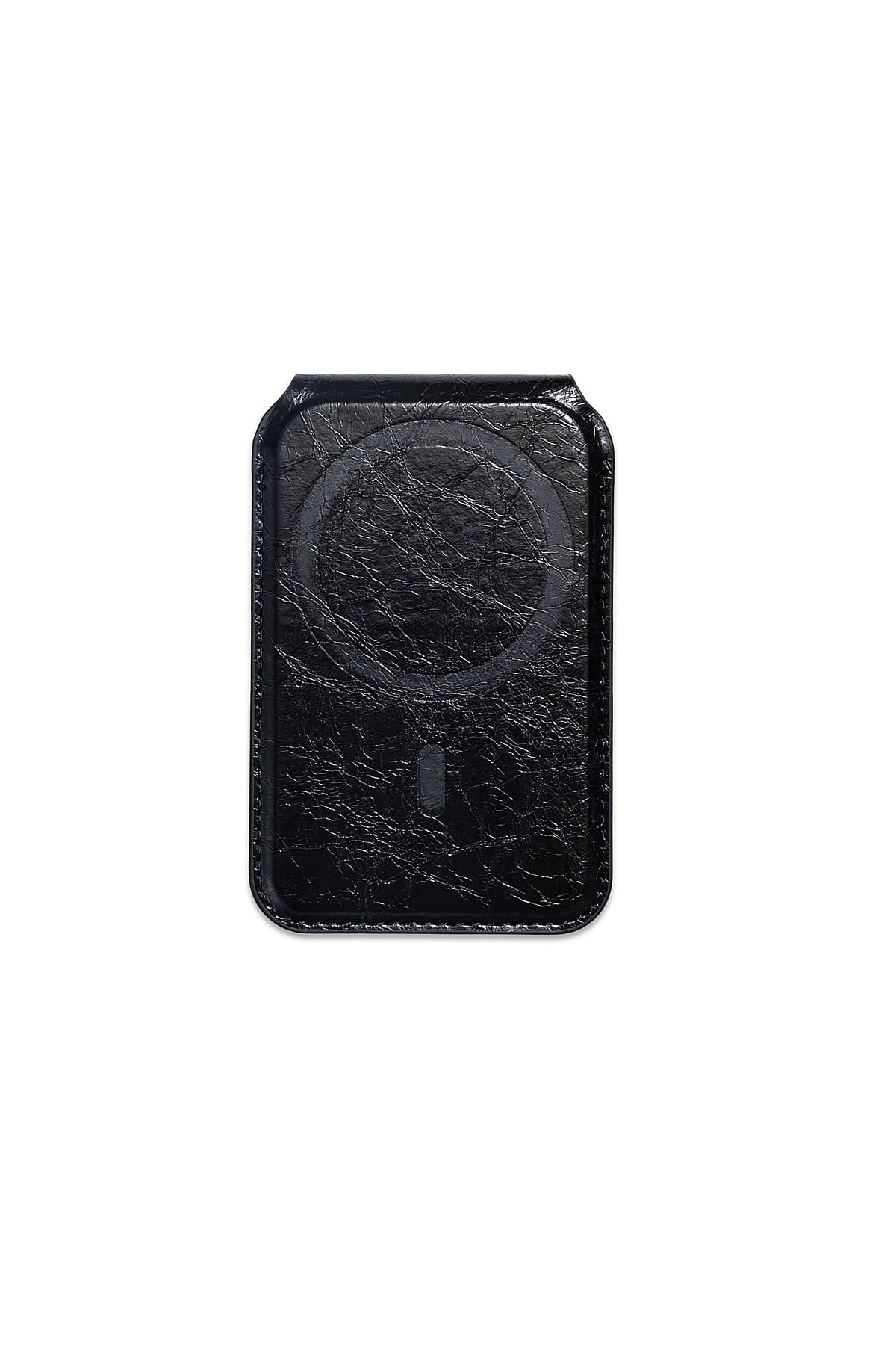 Matinkim Matin Magnetic Flip Card Wallet IN Black