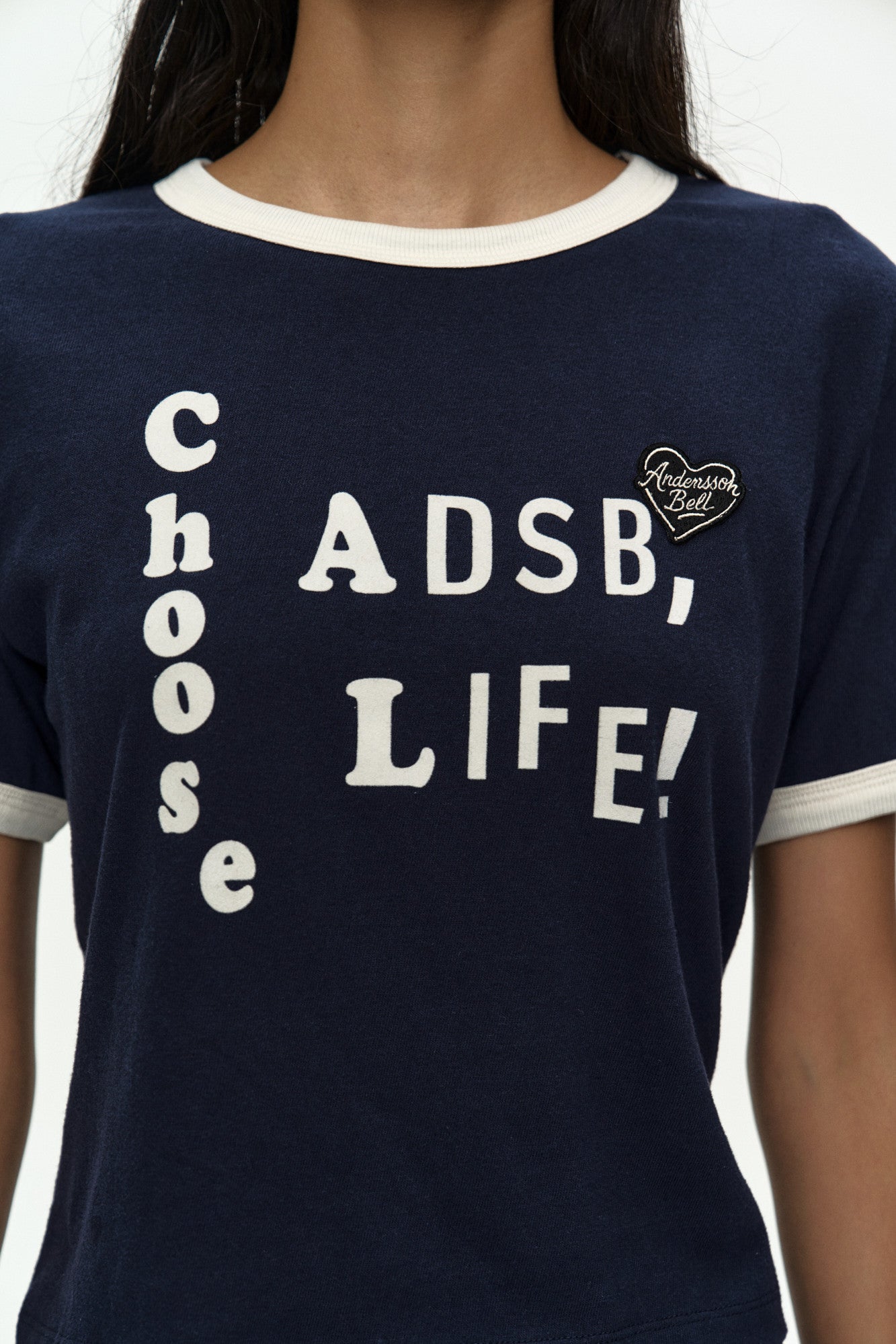 Andersson Bell (Essential) Adsb Flocking Baby Ringer T-Shirt