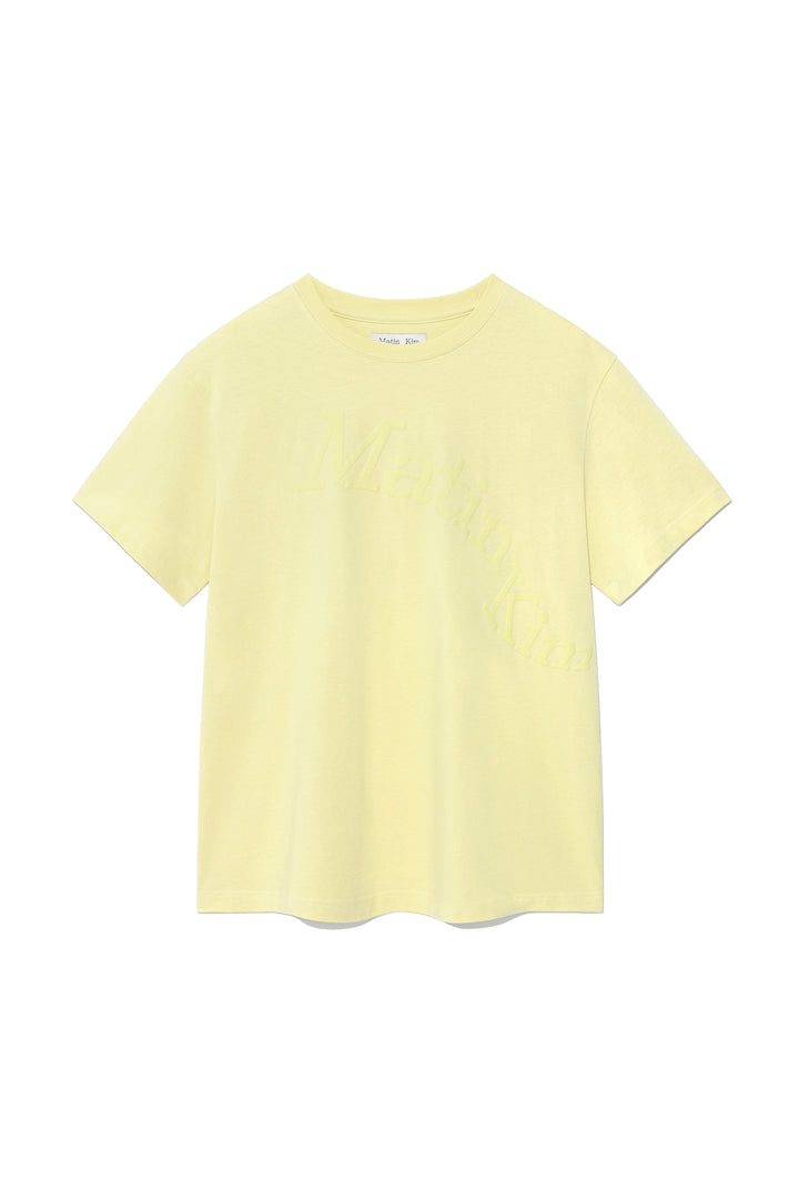 Matinkim Matin Wave Printing Logo Top IN Yellow