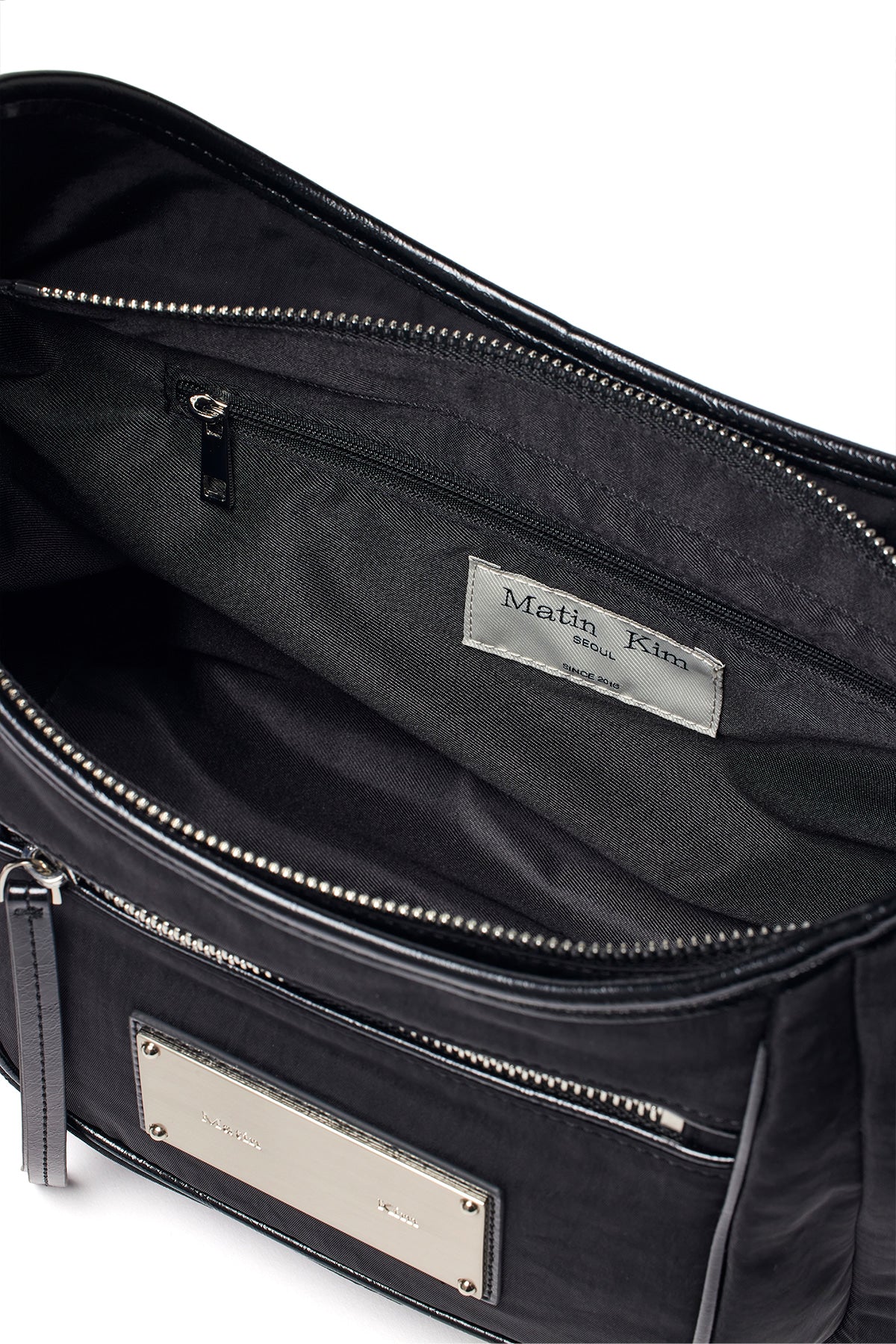[matinkim] NYLON POCKET BAG IN BLACK