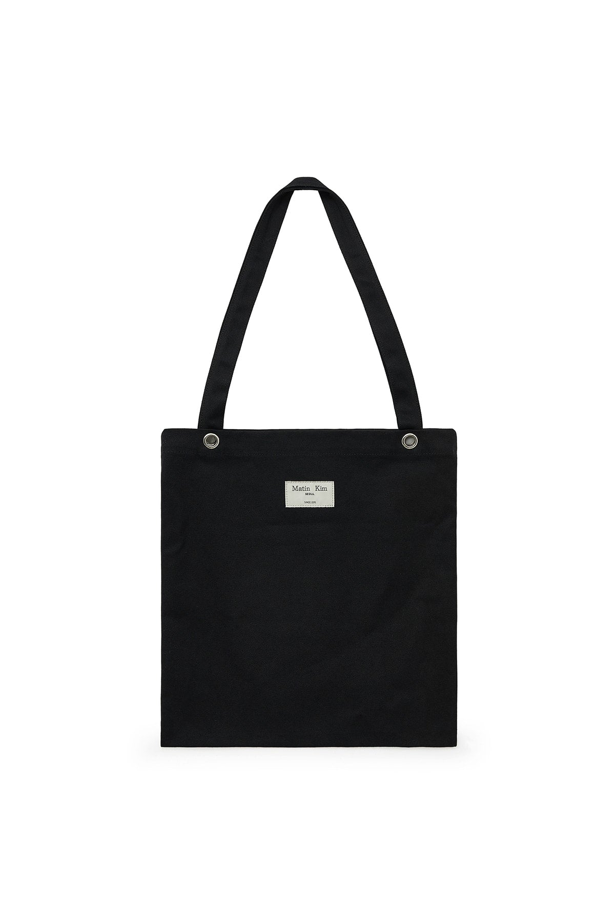 [matinkim] Matin Logo Stud Ecobag IN Black