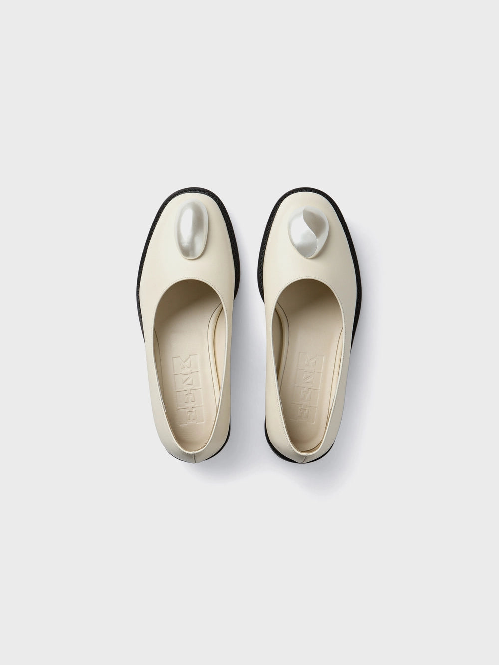EENK Mother of Pearl Loafers - Ivory