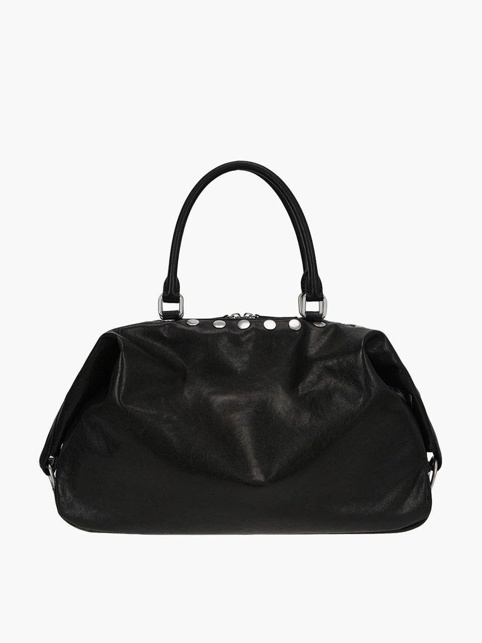 Margesherwood Dumpling Stud black washed nappa