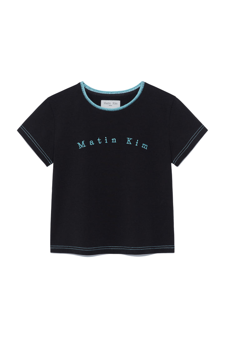 Matinkim Color Point Arch Logo Top IN Black