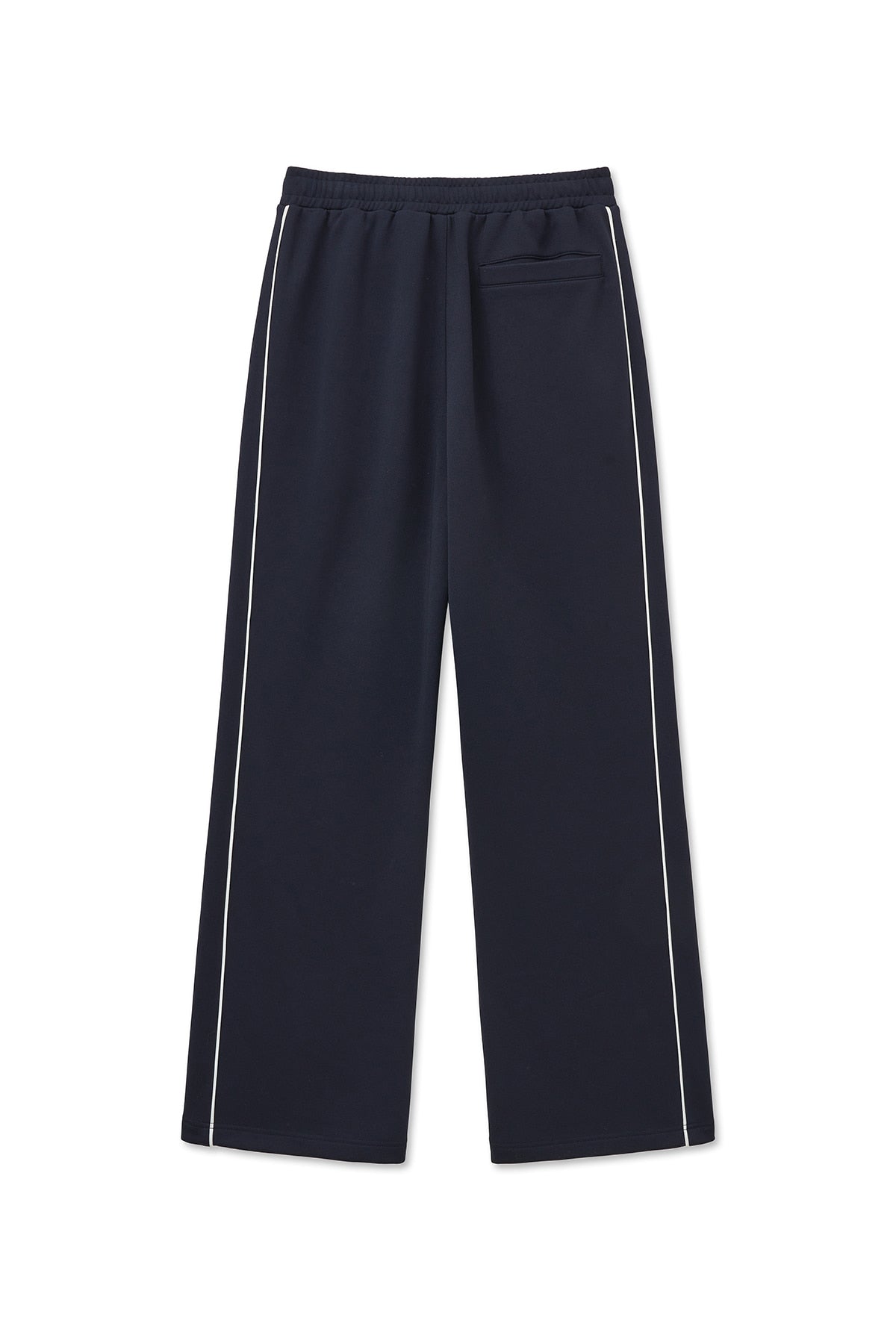 [matinkim] HEART LOGO TRACK PANTS IN NAVY
