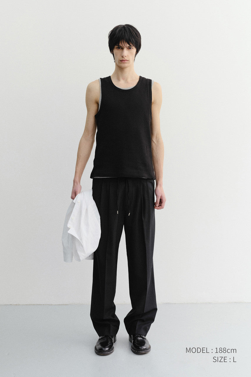 Dunst Relaxed Sleeveless Top Black