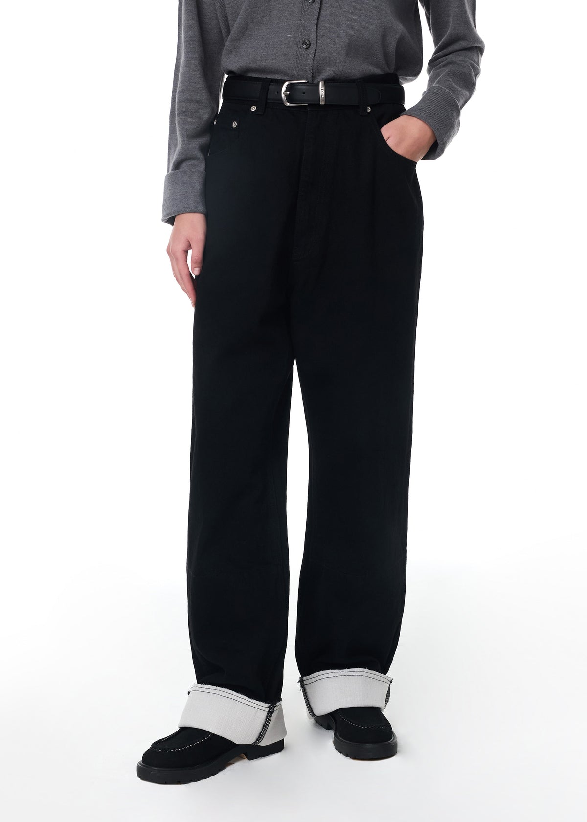 Grove Mohr Roll Up Denim Pants