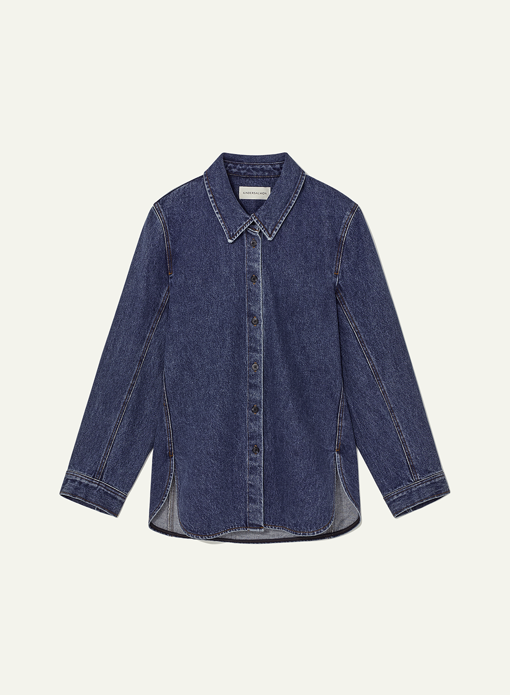 Kindersalmon Ceres Blue Denim Shirt