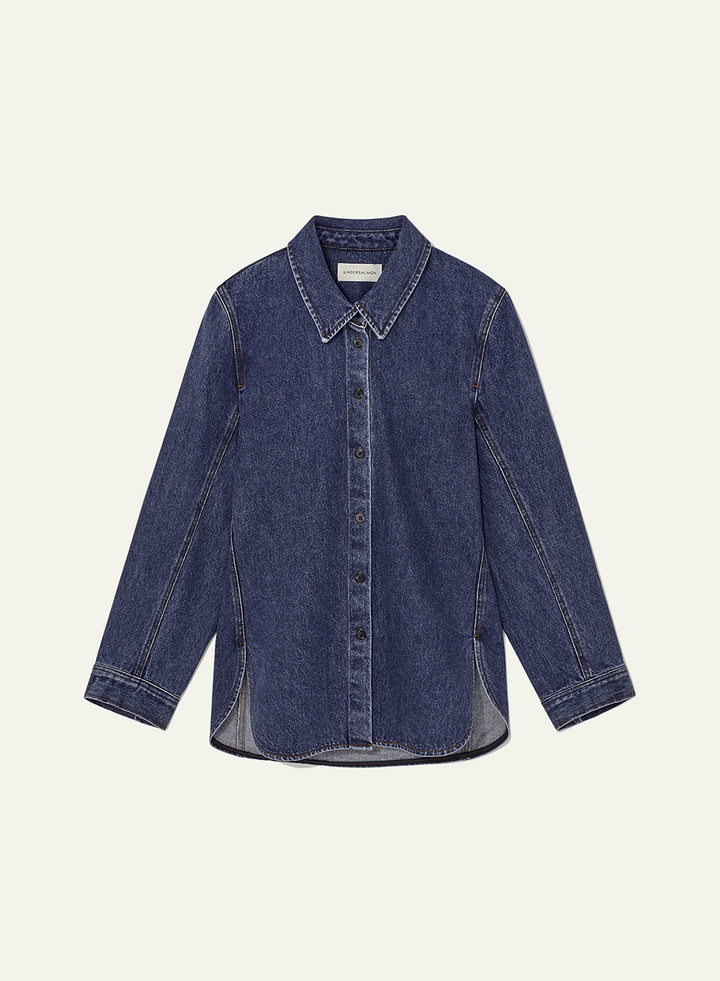Kindersalmon Ceres Blue Denim Shirt