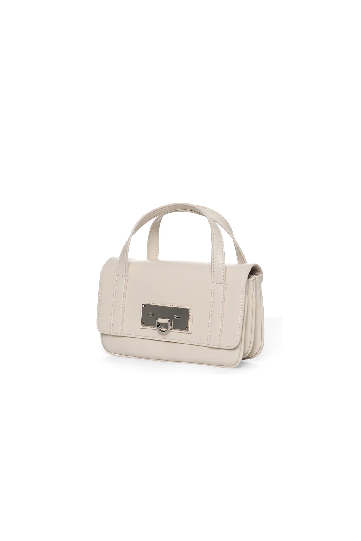 Matinkim Multi-Pocket Mini Cross Bag IN Ivory
