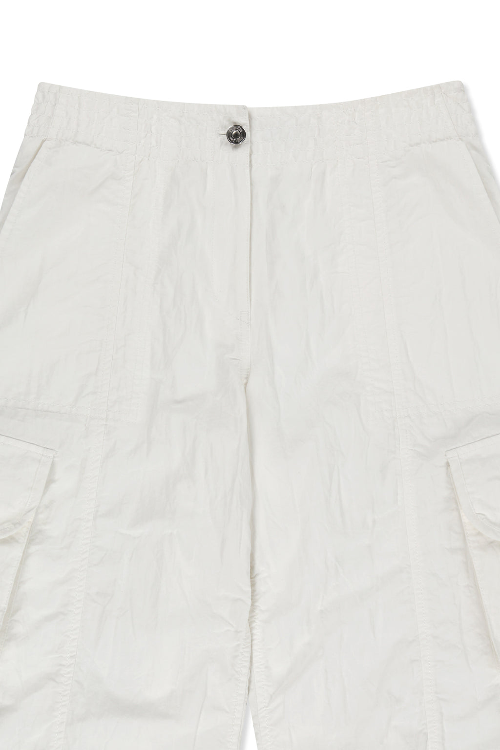 Matinkim Crinkle Capri Pants IN White